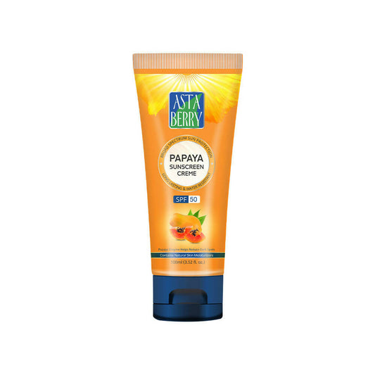 Astaberry Papaya Sunscreen Creme SPF 50 - BUDNE
