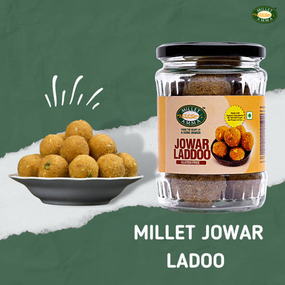 Millet Amma Jowar Laddoo-Made With Jaggery