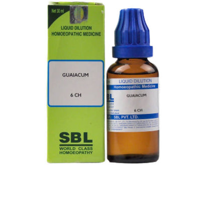 SBL Homeopathy Guaiacum Dilution 6 CH