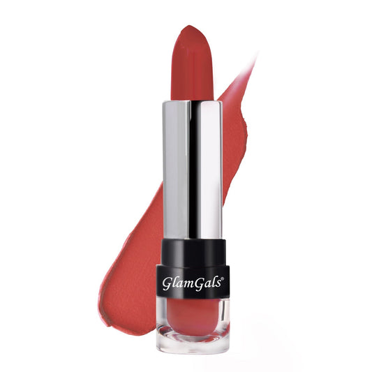 Glamgals Hollywood-U.S.A Matte Finish Kiss Proof Lipstick-Natural Brown - BUDNE