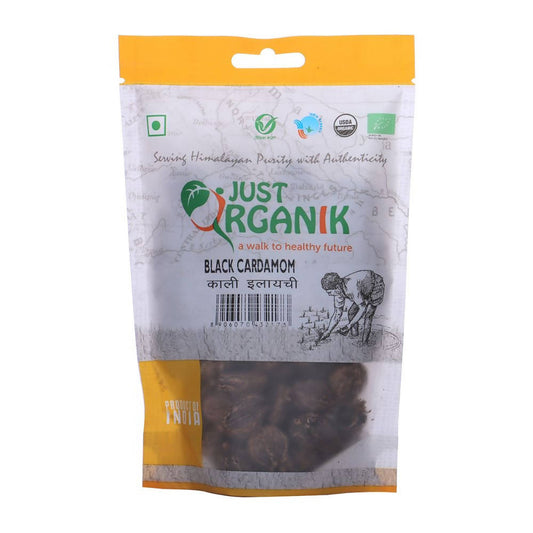Just Organik Black Cardamom (Kali Elaichi) - buy in USA, Australia, Canada