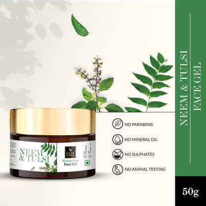 Good Vibes Neem & Tulsi Moisturizing Face Gel