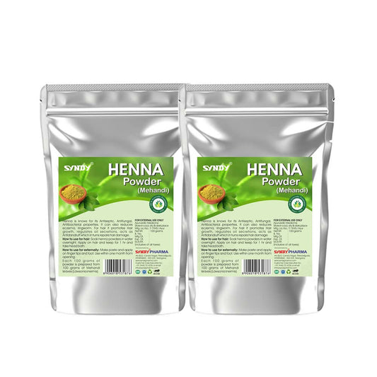 Syndy Pharma Henna Powder (Mehandi) for Hair & Skin - BUDNE