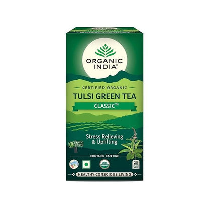 Organic India Tulsi Green Tea Classic 25 Tea bags