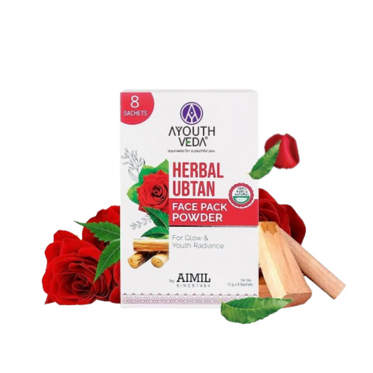 Ayouthveda Herbal Ubtan Face Pack Powder - BUDNE