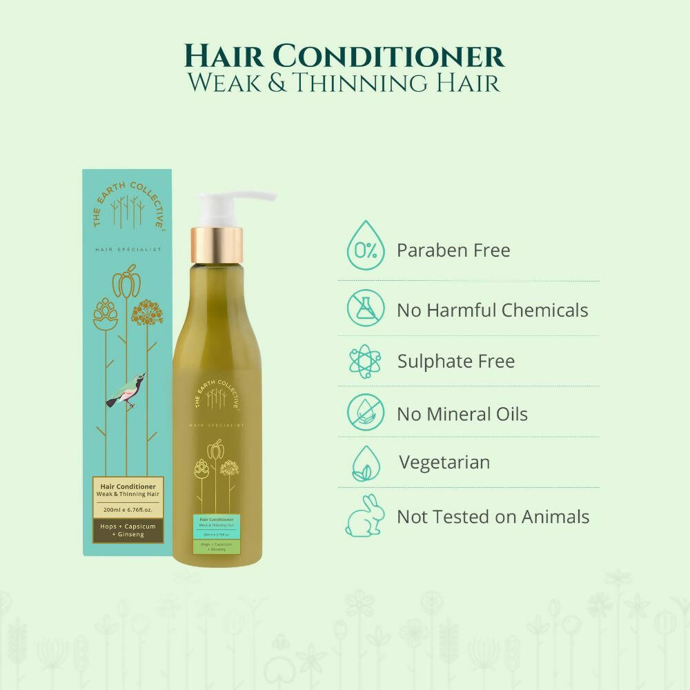 The Earth Collective Hair Conditioner - Weak & Thinning Hair