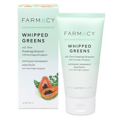 Farmacy Whipped Greens Oil-Free Foaming Cleanser - BUDNEN