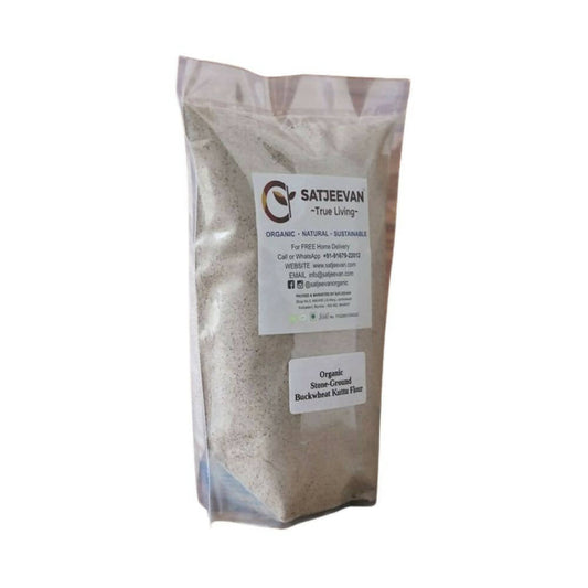 Satjeevan Organic Stone-Ground Buckwheat Kuttu Flour