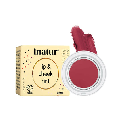 Inatur Lip and Cheek Tint Coral