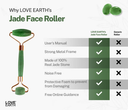 Love Earth Jade Face Roller