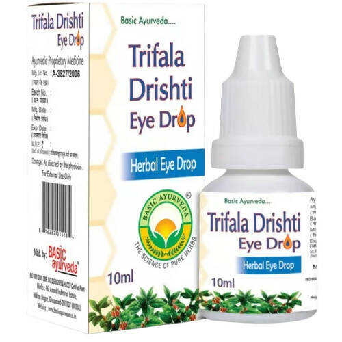 Basic Ayurveda Trifala Drishti Eye Drops - BUDNE