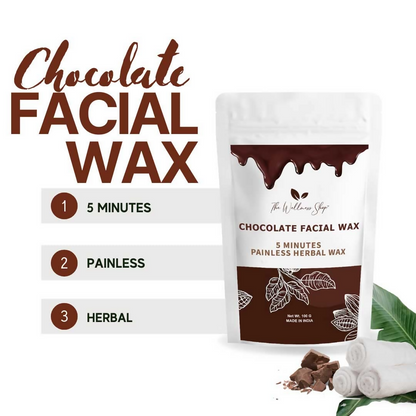 The Wellness Shop Chocolate Facial Wax Powder