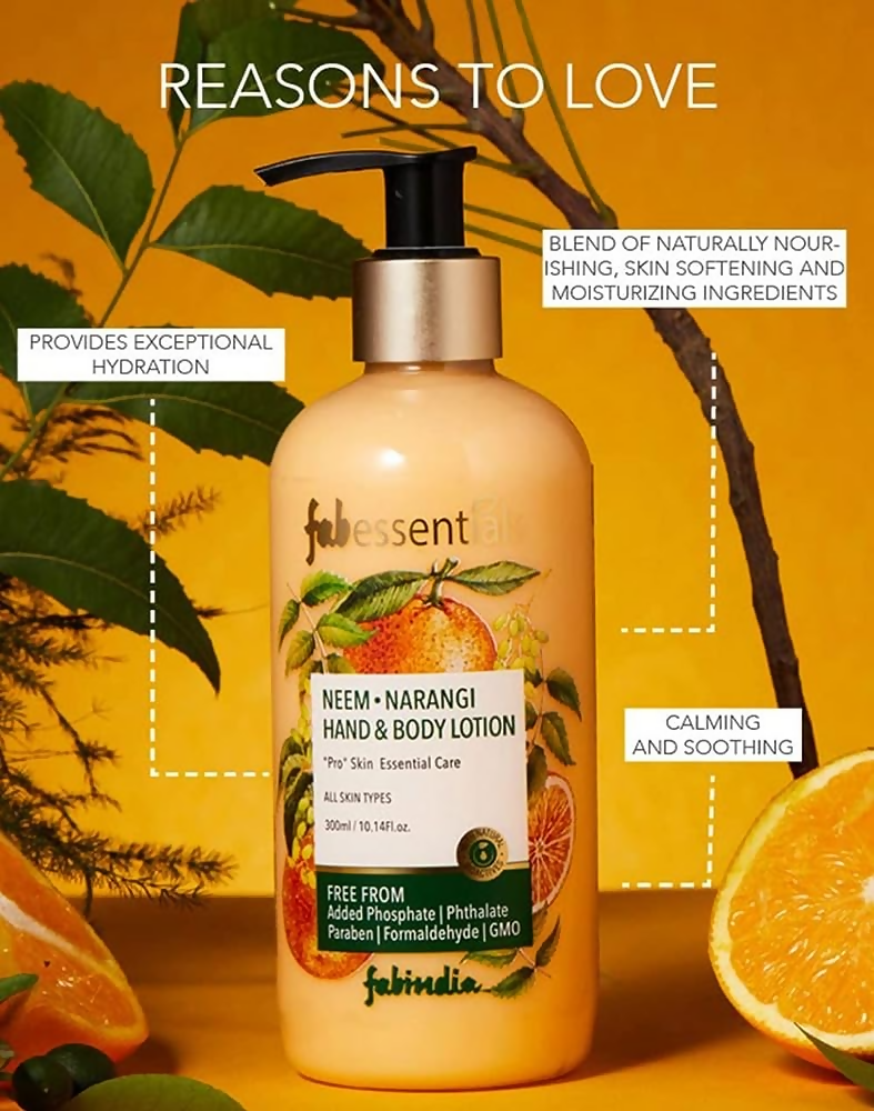 Fabessentials Neem Narangi Hand & Body Lotion