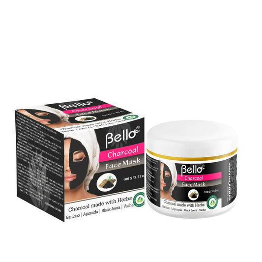 Bello Herbals Charcoal Face Mask - BUDNEN