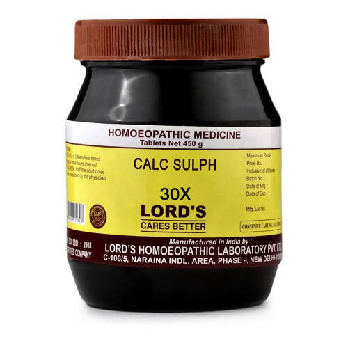 Lord's Homeopathy Calc Sulph Biochemic Tablets