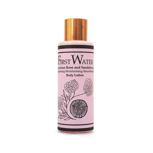 First Water Luxurious Rose And Sandalwood Body Lotion - usa canada australia