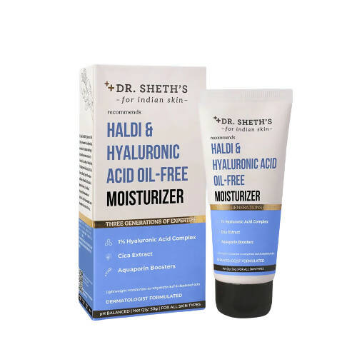 Dr. Sheth's Haldi & Hyaluronic Acid Oil Free Moisturizer - BUDNE