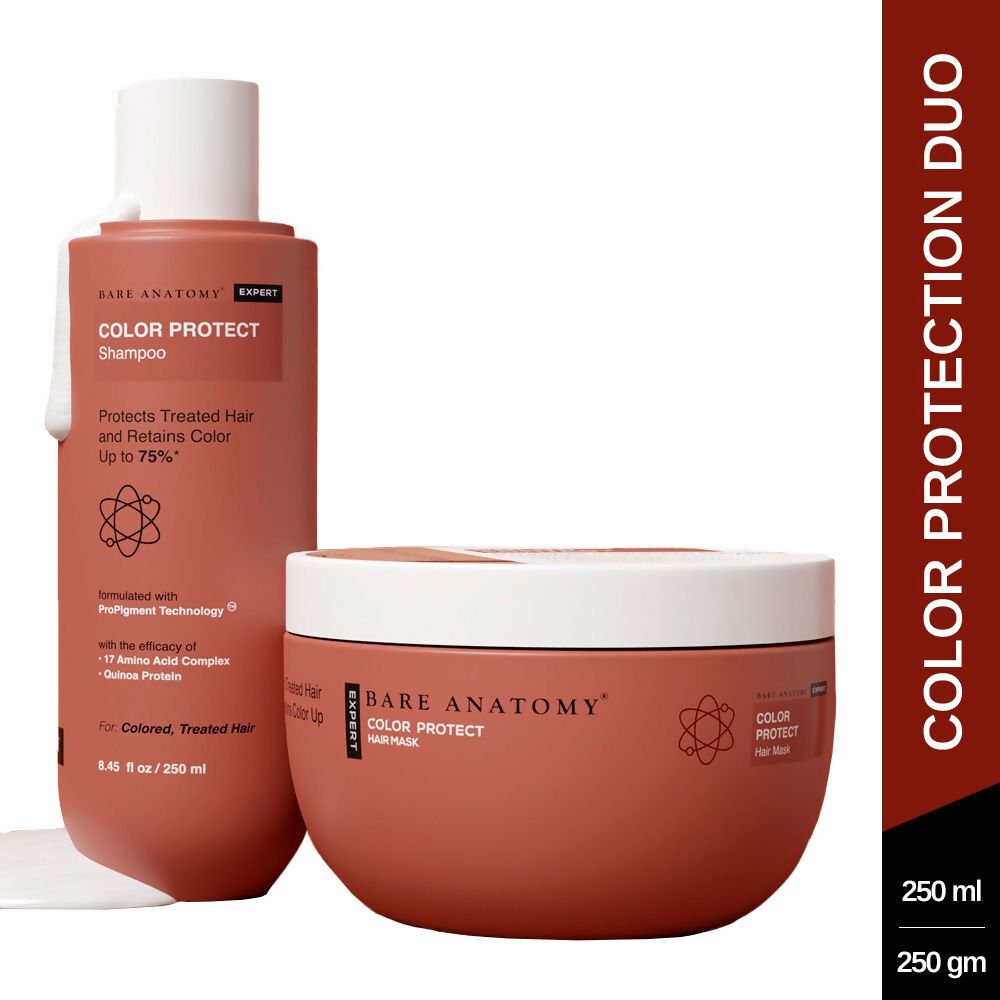 Bare Anatomy Expert Color Protect Hair Mask & Shampoo