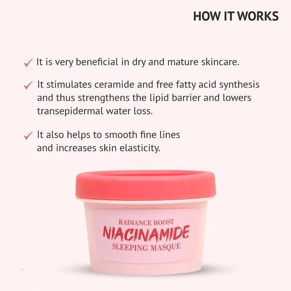 Glamveda Radiance Boost Niacinamide Sleeping Masque