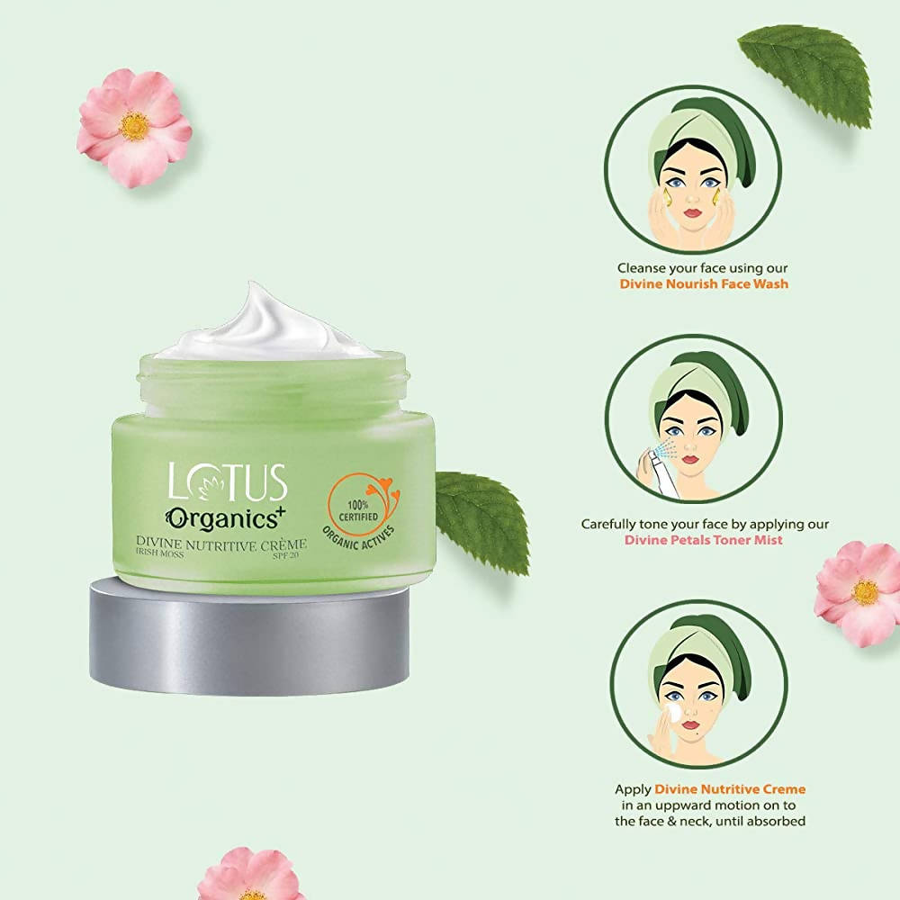 Lotus Organics+ Divine Nutritive Creme SPF 20