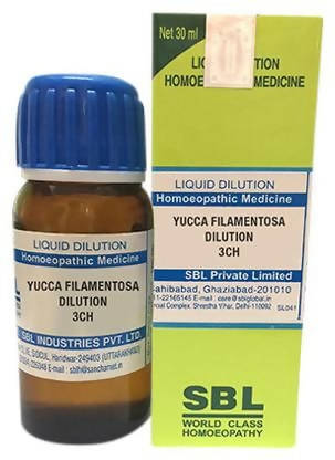 SBL Homeopathy Yucca Filamentosa Dilution
