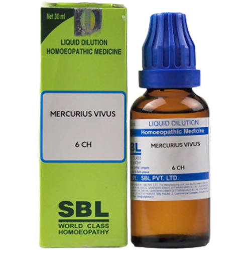 SBL Homeopathy Mercurius Vivus Dilution - BUDEN