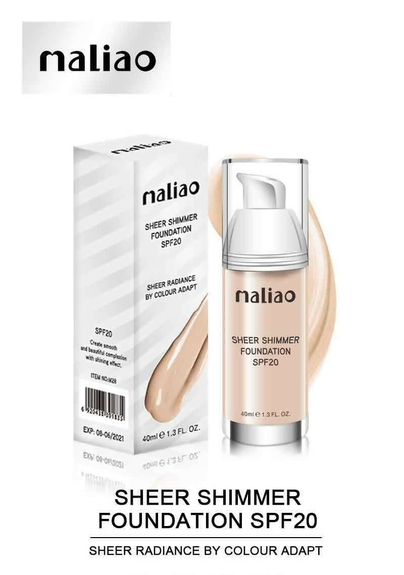 Maliao Professional Sheer Shimmer Foundation