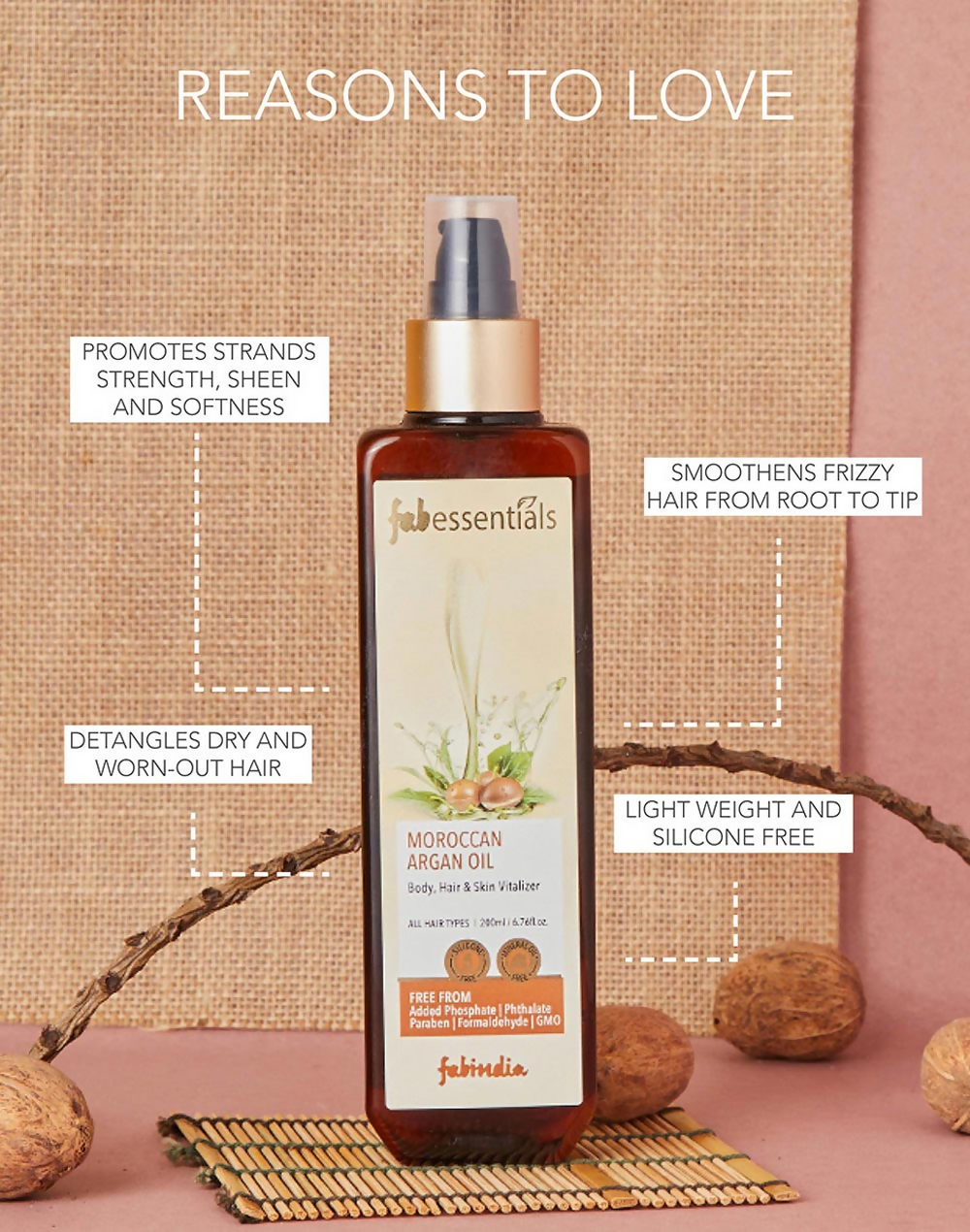 Fabessentials Moroccan Argan Oil