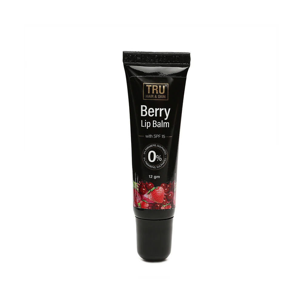 Tru Hair & Skin Berry Lip Balm With SPF 15 - BUDNE