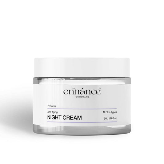 Enhance Skincare Timeless - Anti Aging Night Cream - BUDNEN