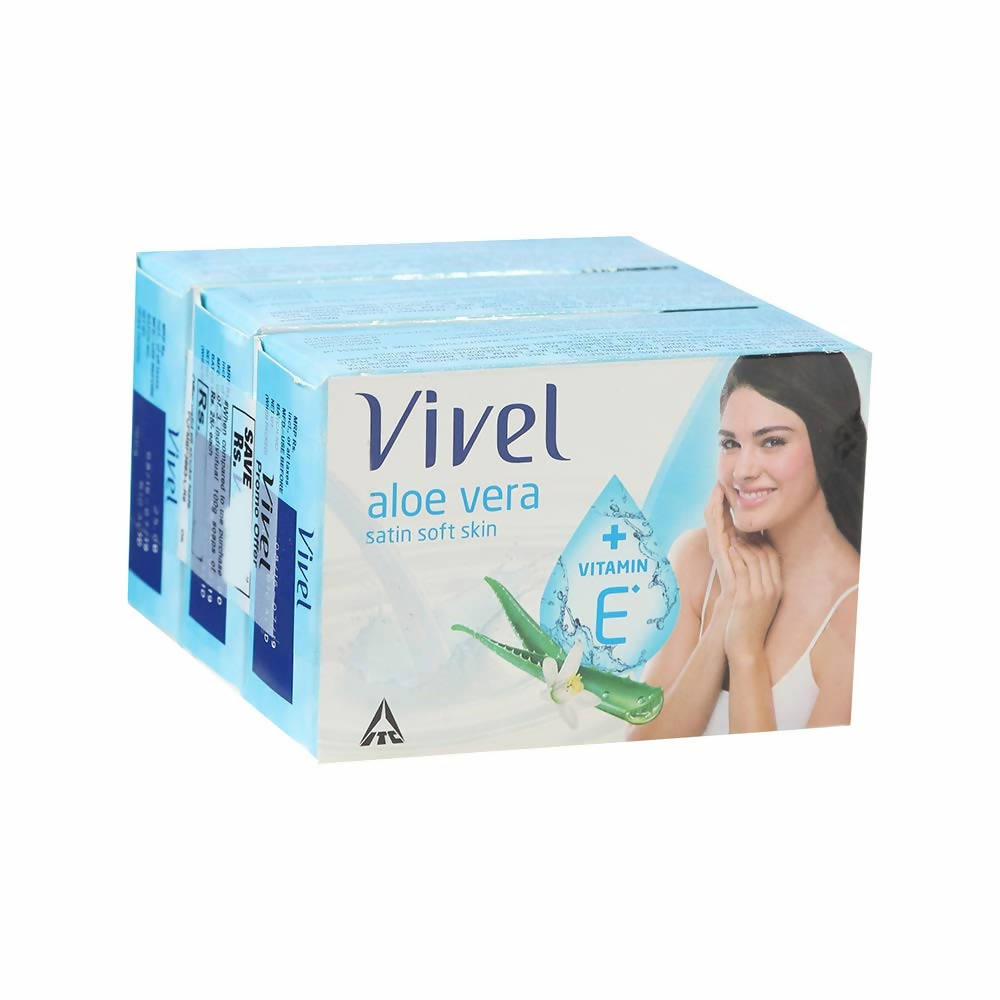 Vivel Aloe Vera Satin Soft Skin Soap - BUDEN
