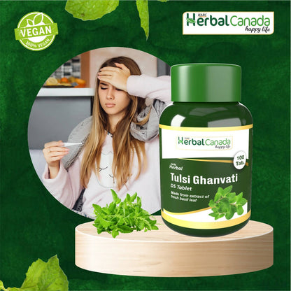 Herbal Canada Tulsi Ghanvati Tablets