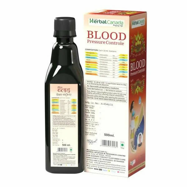 Herbal Canada Blood Pressure Controller Juice