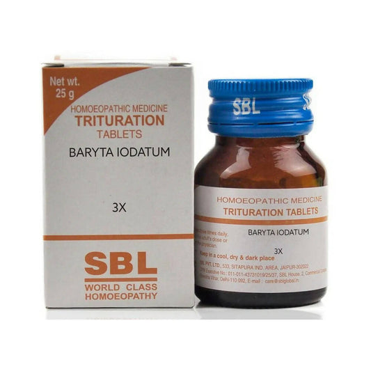 SBL Homeopathy Baryta Iodatum Trituration Tablets - BUDEN