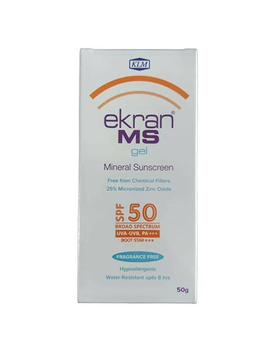 Ekran MS Mineral Sunscreen Gel SPF50 - BUDNE