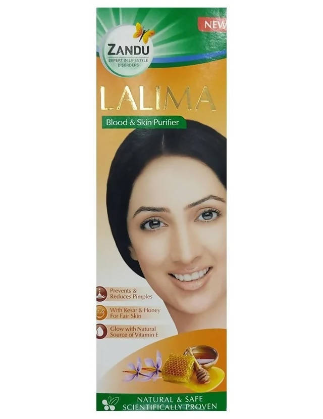 Zandu Lalima Blood And Skin Purifier Syrup