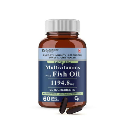 Carbamide Forte Multivitamin with Fish Oil Capsules -  usa australia canada 