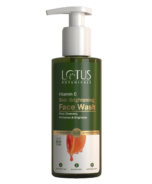 Lotus Botanicals Vitamin C Skin Brightening Face Wash - BUDNE