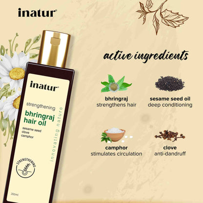 Inatur Ayurveda Bhringraj Oil