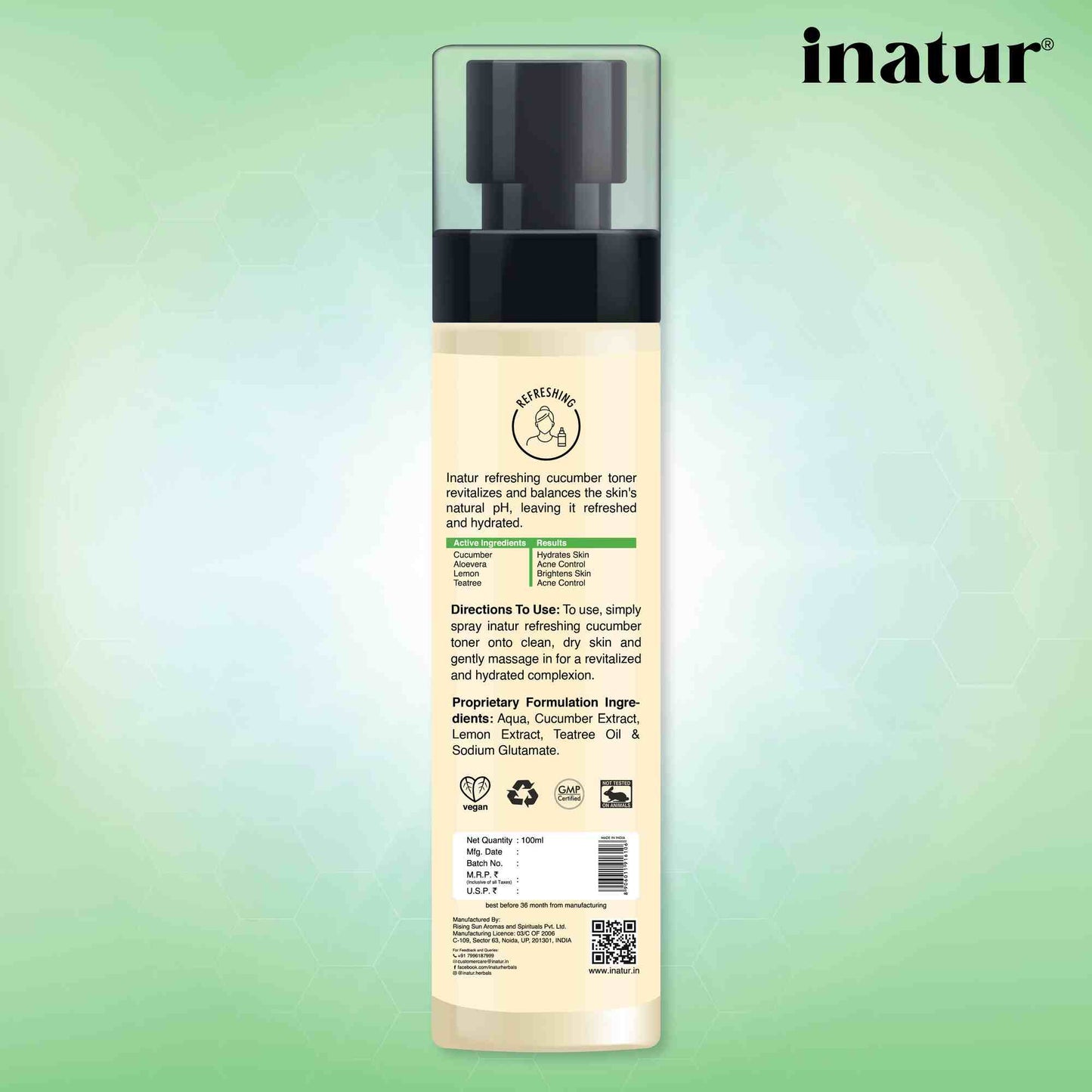 Inatur Cucumber Toner