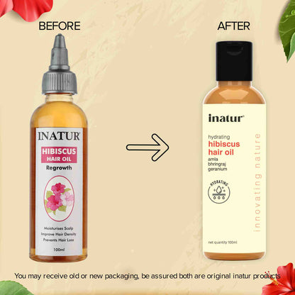 Inatur Hibiscus Hair Oil