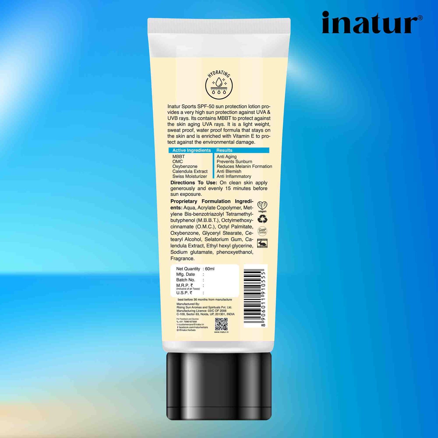 Inatur Sports Sun Protection SPF 50