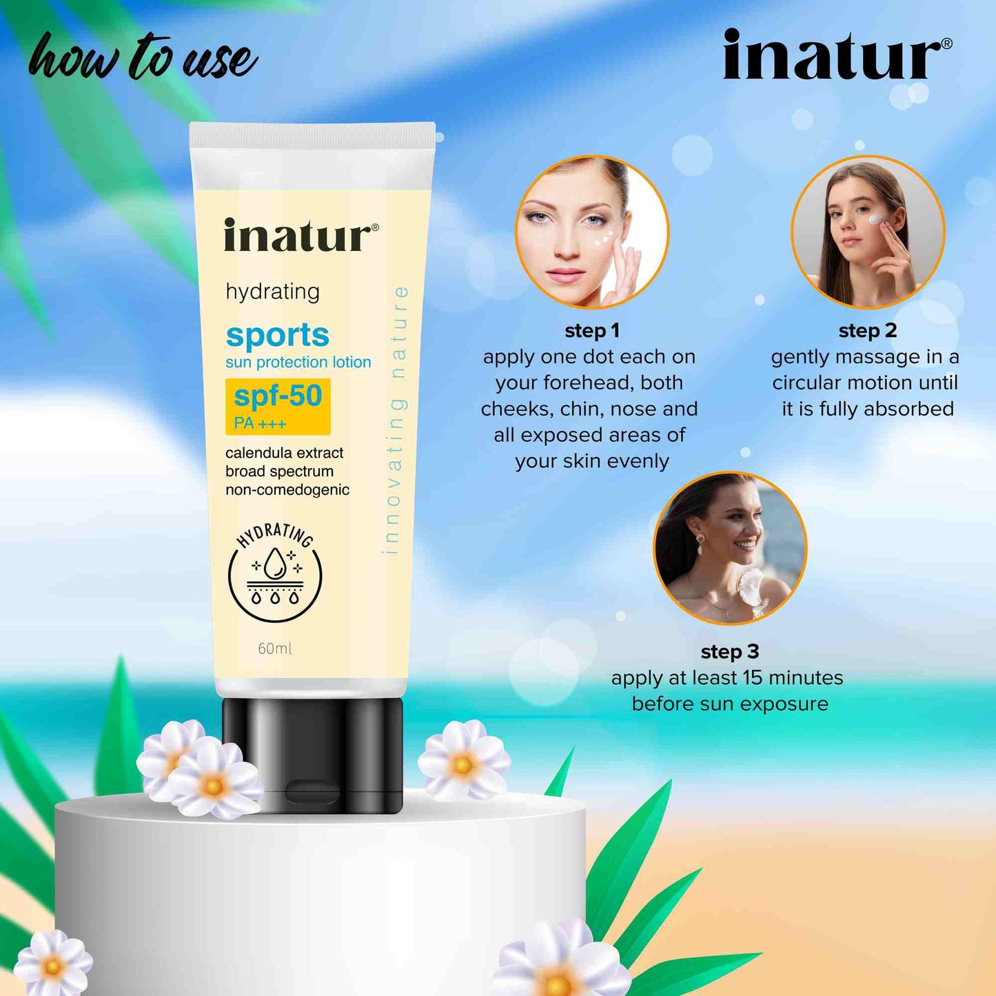 Inatur Sports Sun Protection SPF 50