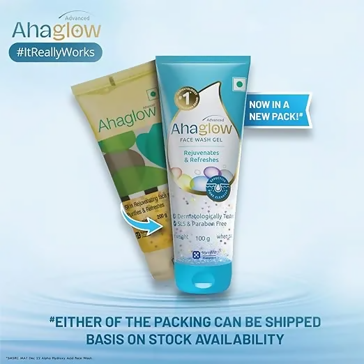 Ahaglow Skin Rejuvenating Face Wash Gel