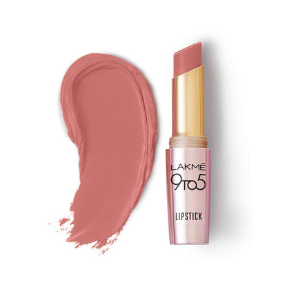 Lakme 9TO5 Primer + Matte Lipstick-Blushing Nude