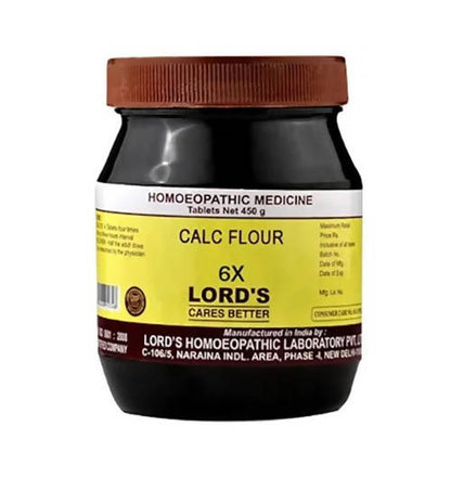 Lord's Homeopathy Calc Flour Biochemic Tablets