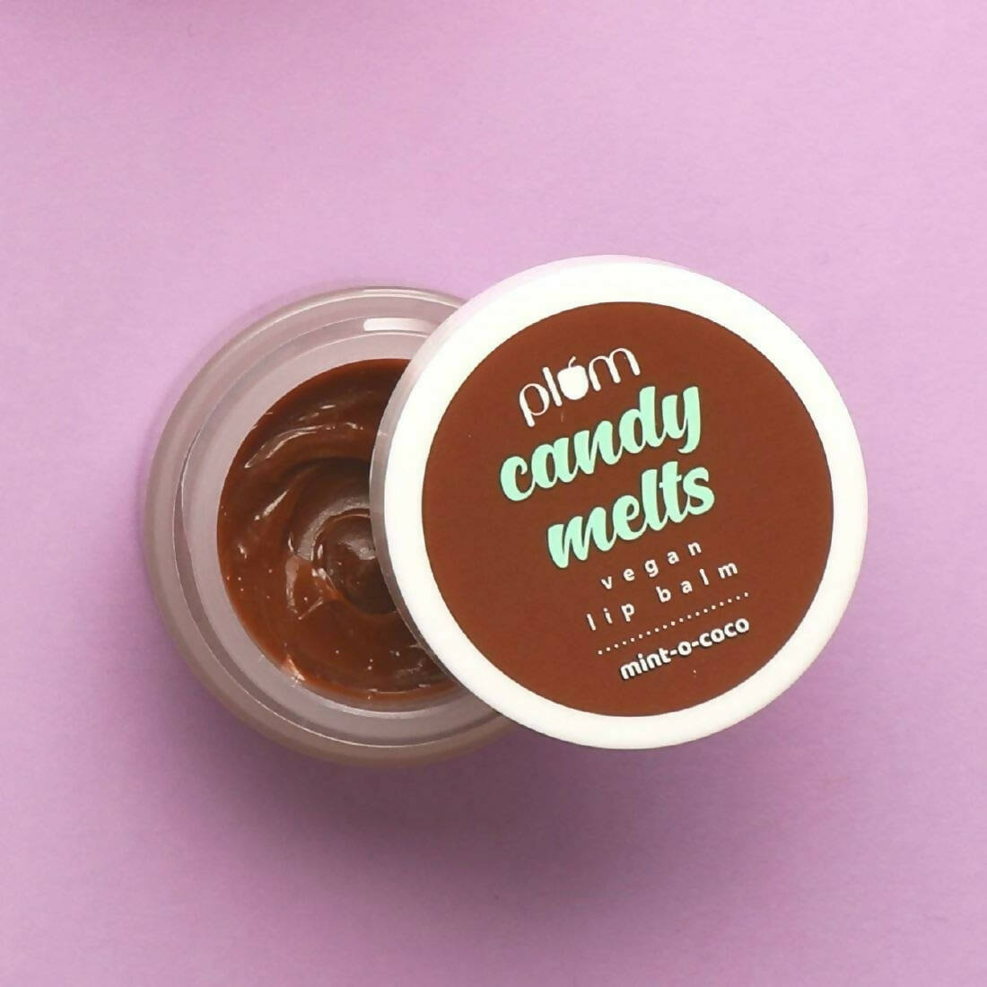 Plum Candy Melts Vegan Lip Balm - Mint-o-Coco