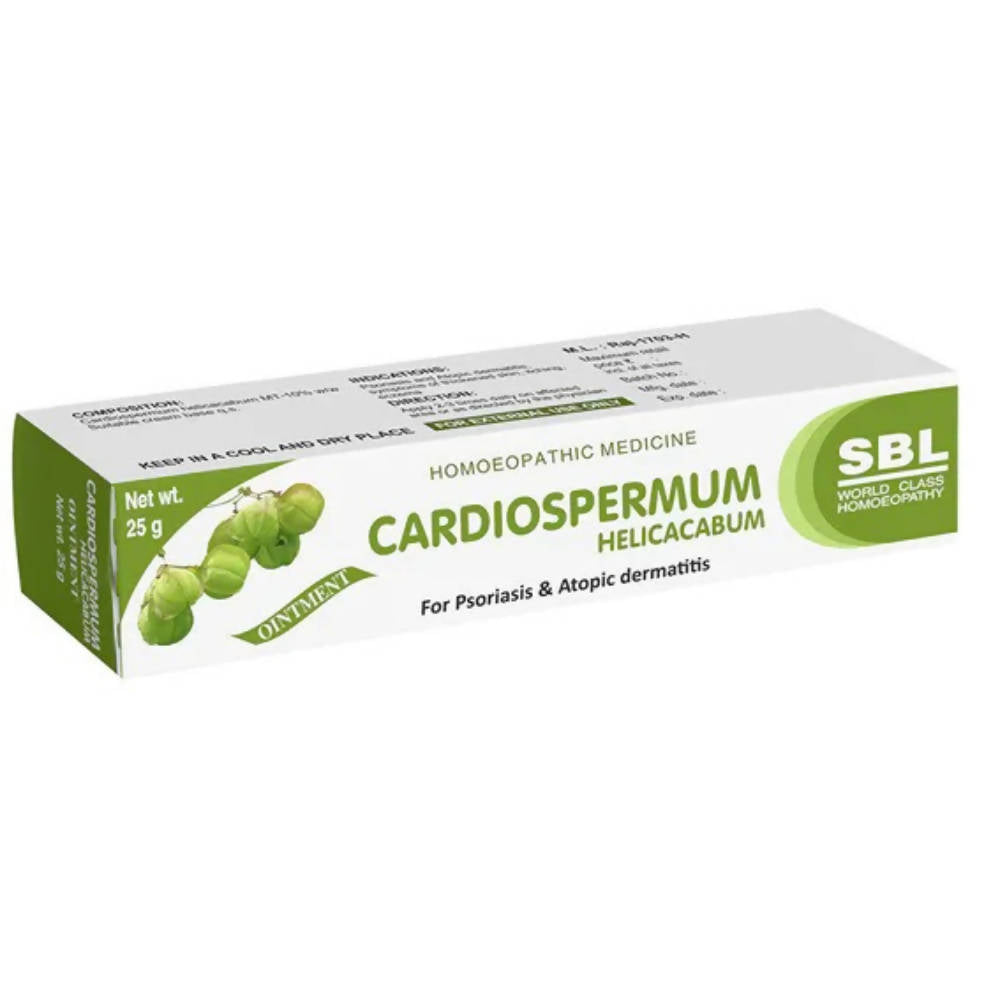 SBL Homeopathy Cardiospermum Helicacabum Ointment - BUDEN
