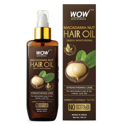 Wow Skin Science Macadamia Nut Hair Oil -  buy in usa 