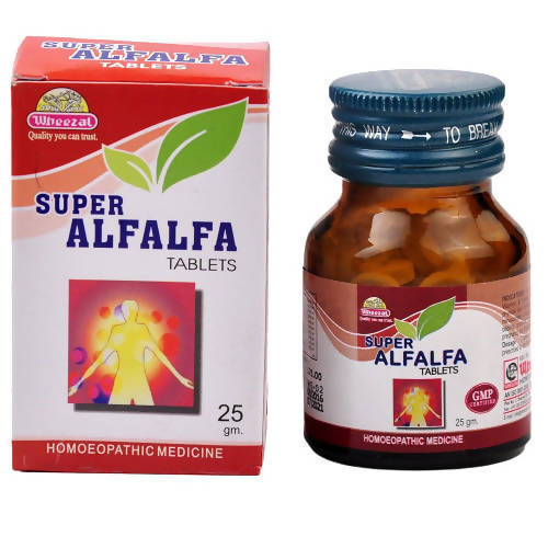 Wheezal Homeopathy Super Alfalfa Tablets